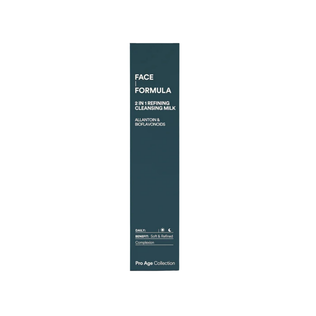 2 in 1 refining cleaner milk Face Formula