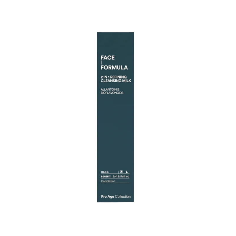 2 in 1 refining cleaner milk Face Formula