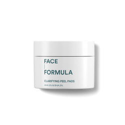 Face formula peeling pads för akne eller en obalancerad hud med pormaskar