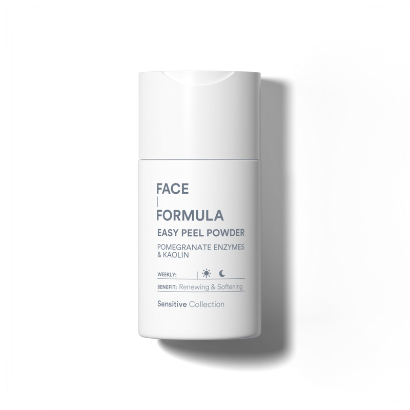Easy peel powder - peeling från Face formula fd. Elixir, Enzympeeling med kalolin och salisylsyra