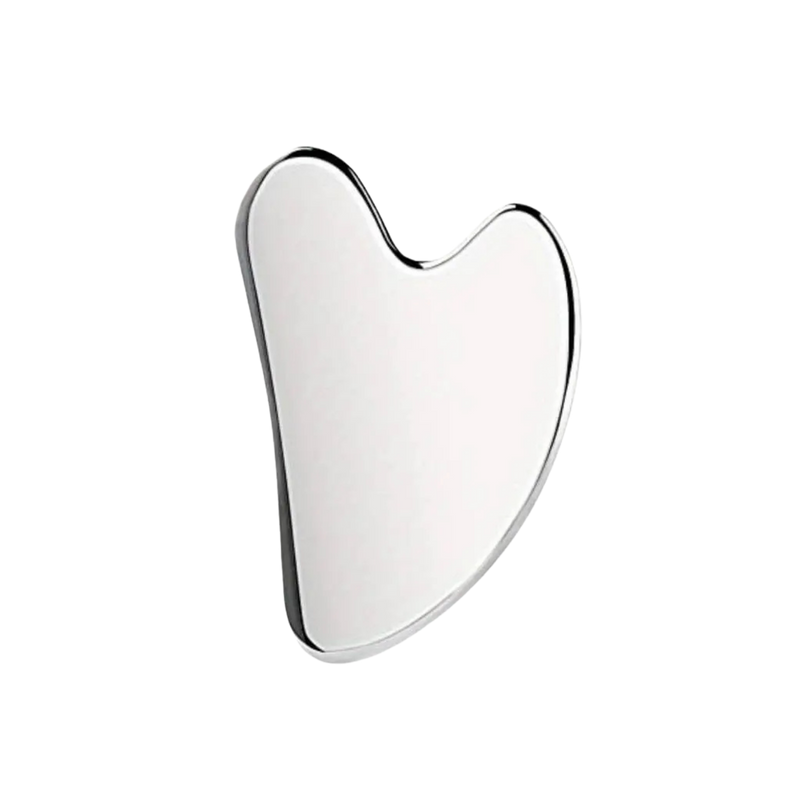 Gua Sha i stål som kyler - Ai Skin, Hudvårdsklinik