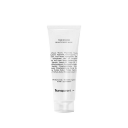 transparent lab - sovmask Beauty sleep mask