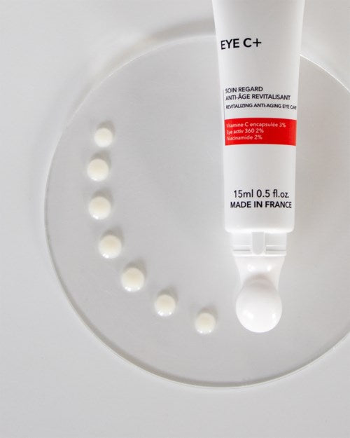 Textur på ögonkrämen eye c + från eneomey