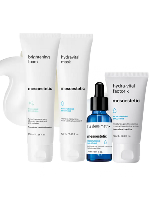 Hudvårdskit för en hud som behöver fukt