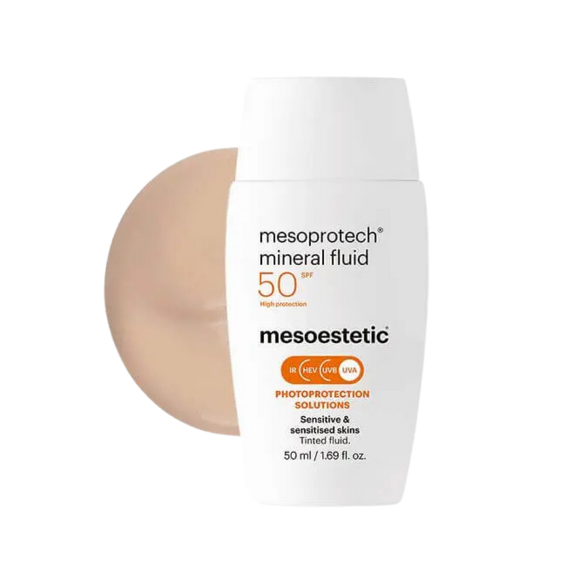 Mesoprotech Mineral Fluid SPF 50 - Ai Skin, Hudvårdsklinik