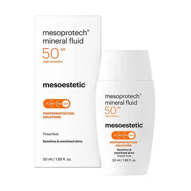 Mesoprotech Mineral Fluid SPF 50 - Ai Skin, Hudvårdsklinik