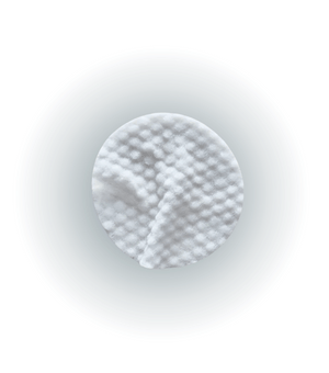 Texturen på peeling pads för akne från face formula