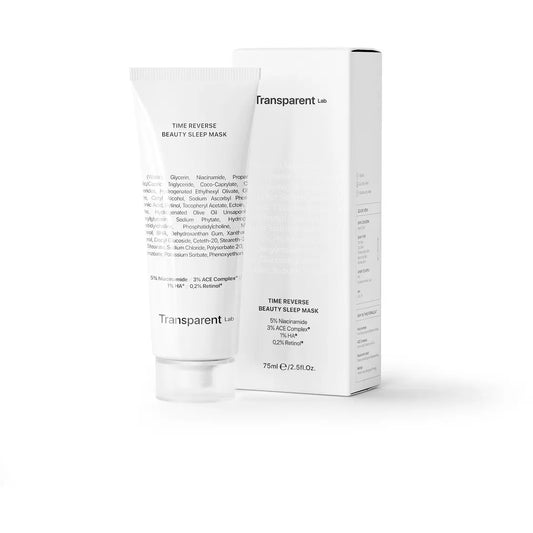 sovmask från transparent lab